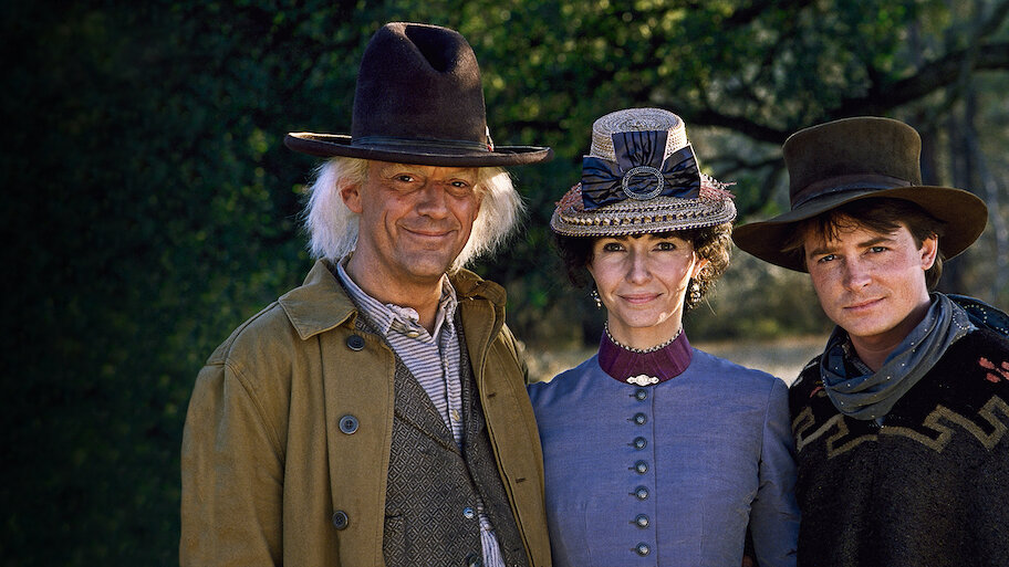 Back to the Future Part III backdrop