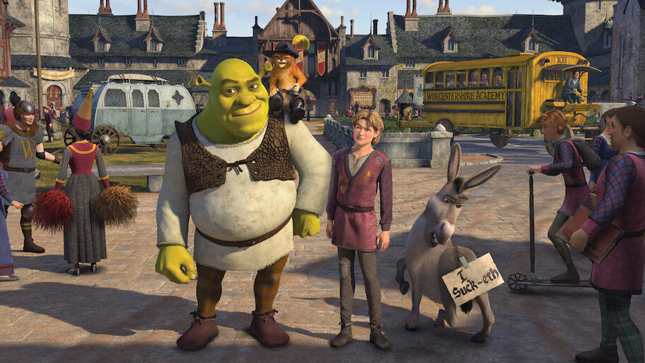 Shrek the Third backdrop
